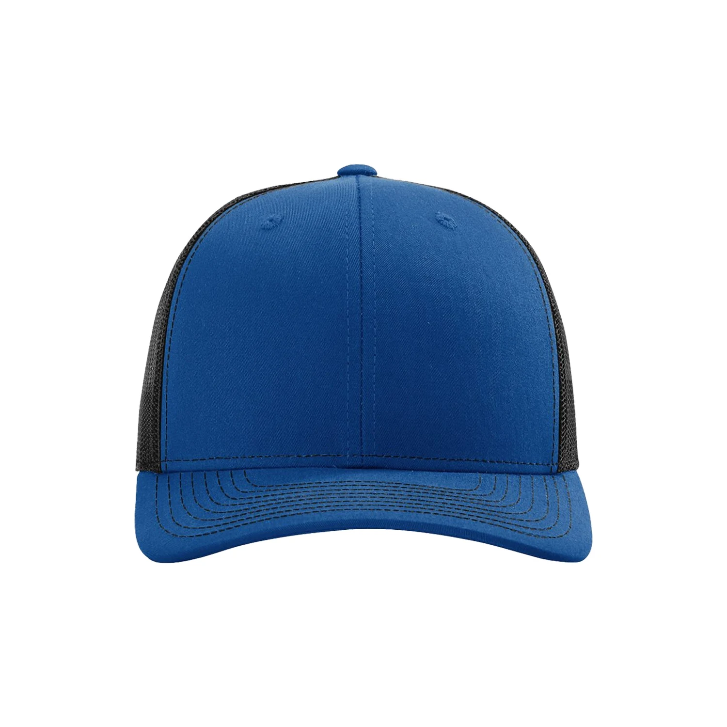 Snapback Trucker Cap - Royal Black