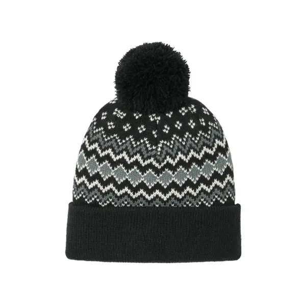 Port Authority Alpine Pom Beanie C991