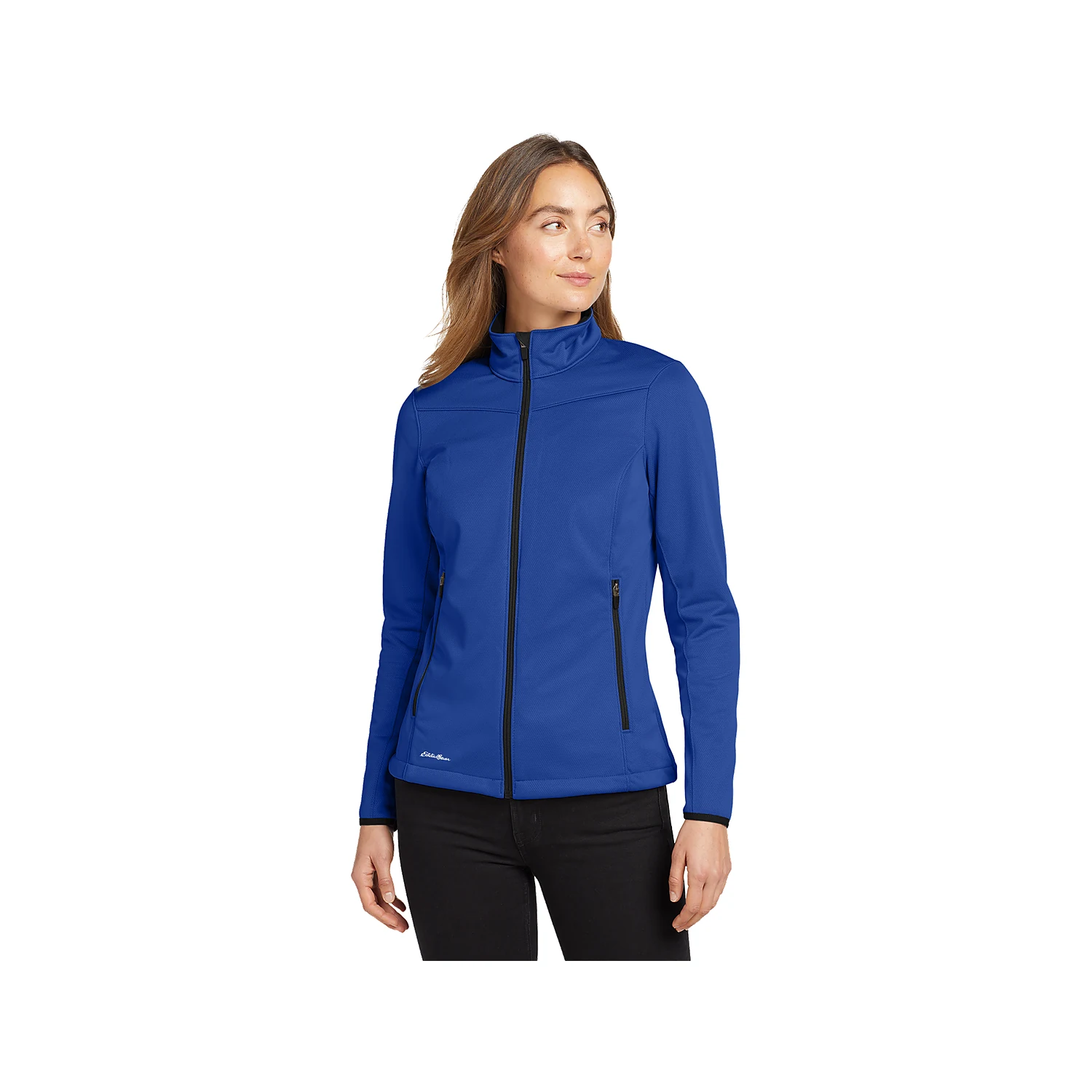 Eddie Bauer Ladies Weather-Resist Soft Shell Jacket - Cobalt Blue
