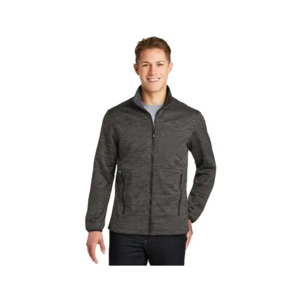 Sport-Tek PosiCharge Electric Heather Soft Shell Jacket