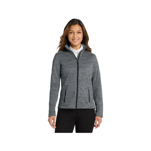 Port Authority Women’s Digi Stripe Fleece Jacket L231