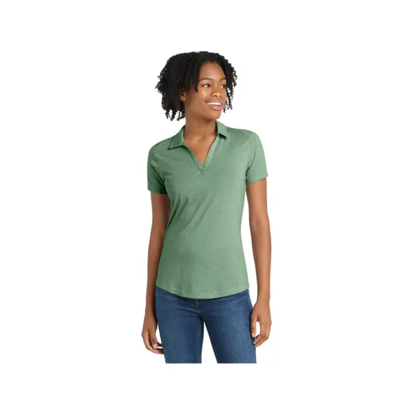 Sport-Tek Ladies PosiCharge Tri-Blend Wicking Polo