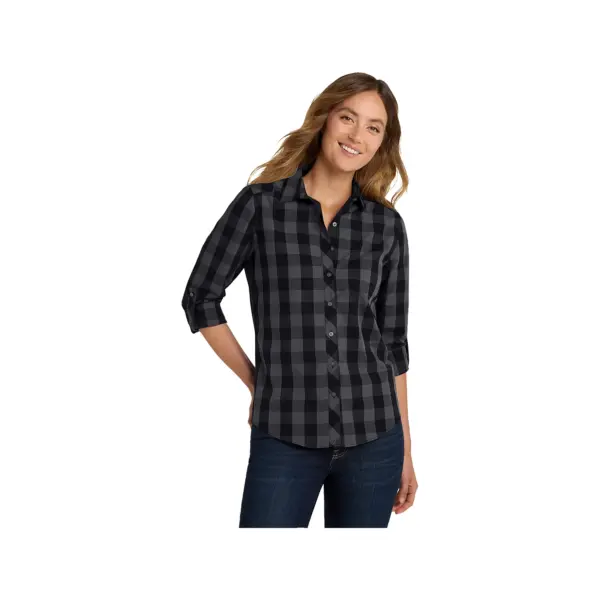 Port Authority Ladies Everyday Plaid Shirt