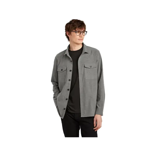 Mercer+Mettle Long Sleeve Twill Overshirt MM2020