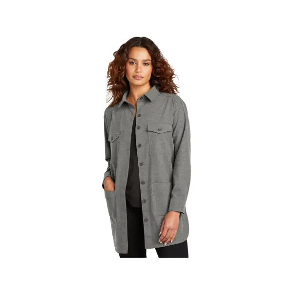 Mercer+Mettle Women’s Long Sleeve Twill Overshirt MM2021