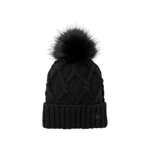 New Era Faux Fur Pom Beanie NE911