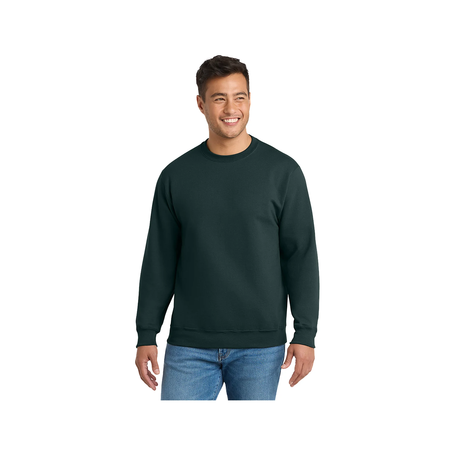 Port & Company Ultimate Crewneck Sweatshirt - Dark Green