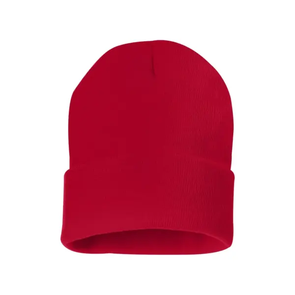 Sportsman – 12” Solid Knit Beanie SP12