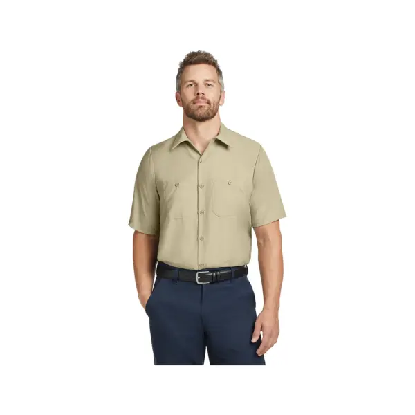 Red Kap Short Sleeve Industrial Work Shirt