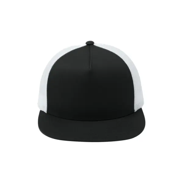 Sport-Tek YP Classics 5-Panel Classic Trucker Mesh Back Cap STC38