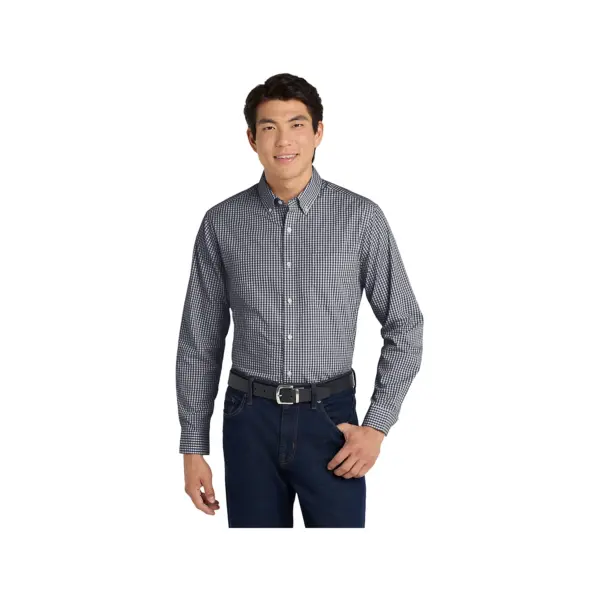 Broadcloth Gingham Easy Care Shirt