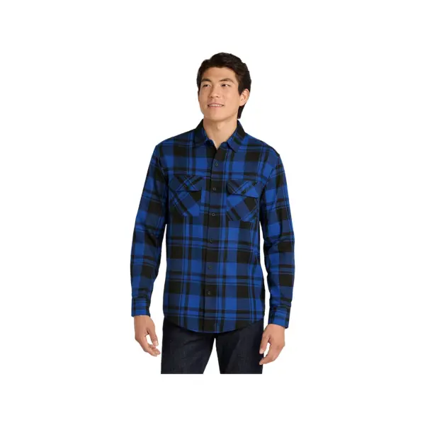 Port Authority Plaid Flannel Shirt