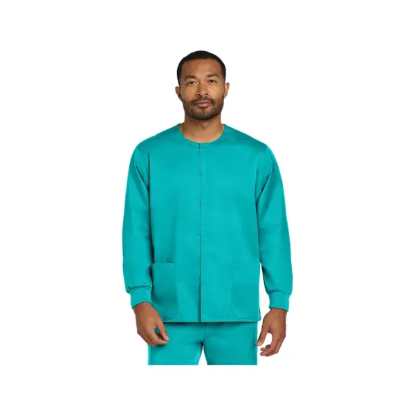 WonderWink Unisex WorkFlex Snap-Front Scrub Jacket WW3080