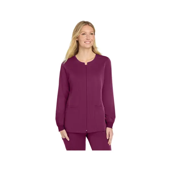 WonderWink Women’s Premiere Flex Full-Zip Scrub Jacket WW4088