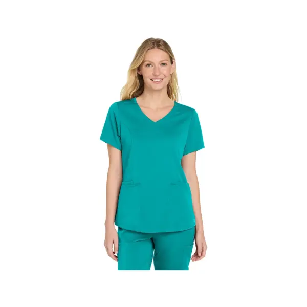 WonderWink Women’s Premiere Flex Mock Wrap Top WW4268