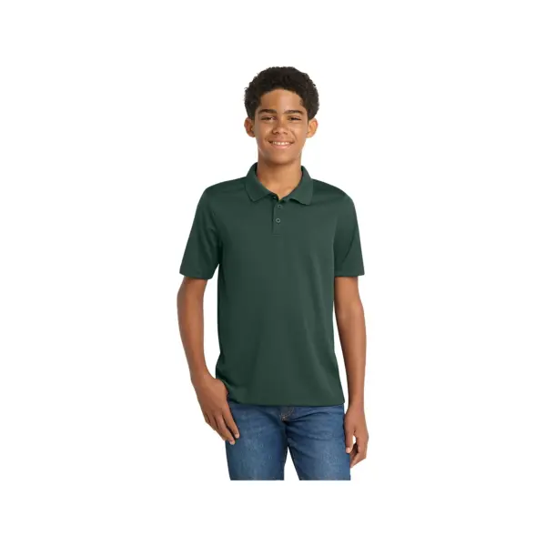 Sport-Tek Youth PosiCharge RacerMesh Polo